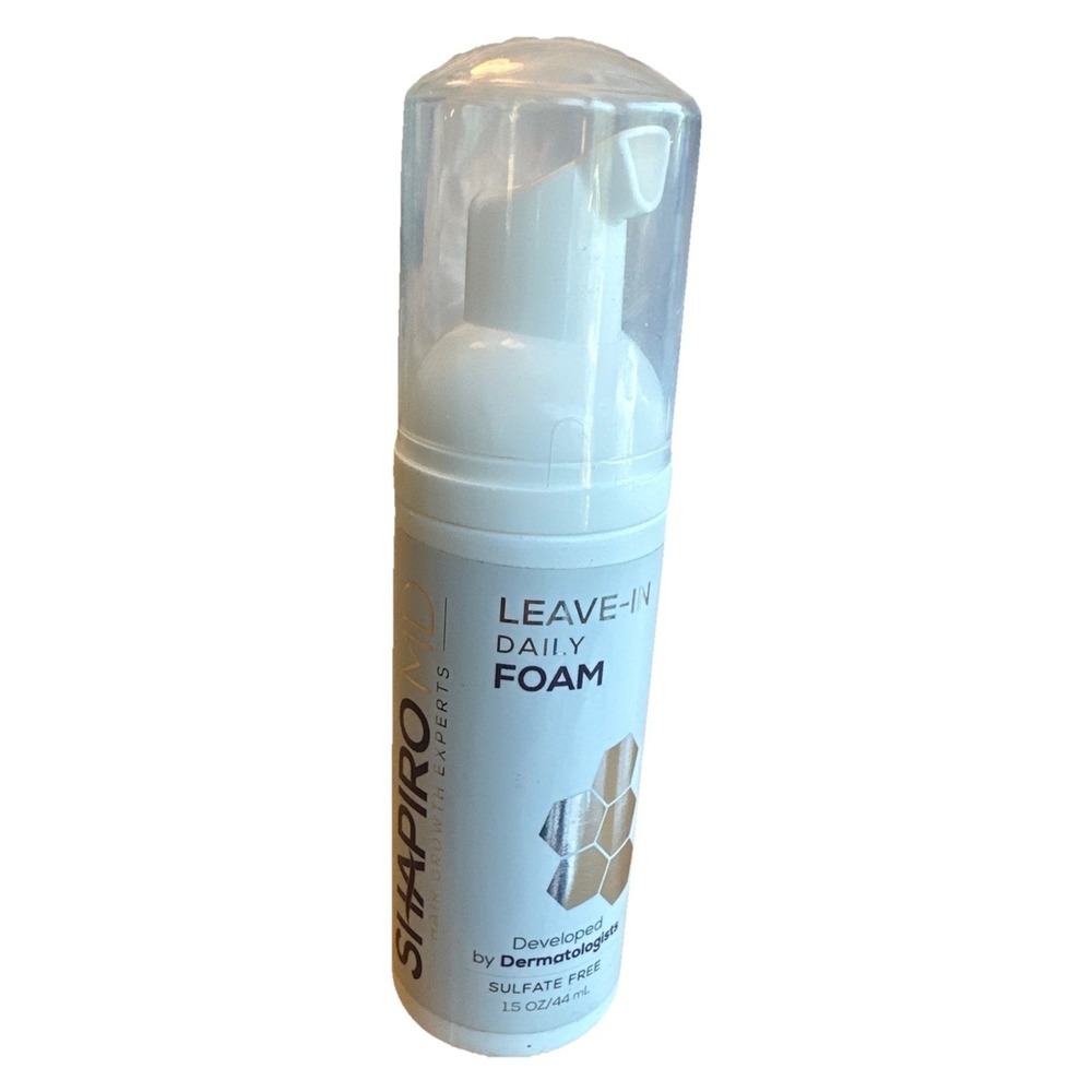 Shapiro MD Hair Growth Experts Leave-In Daily Foam, DHT Fighting Vegan Formul...